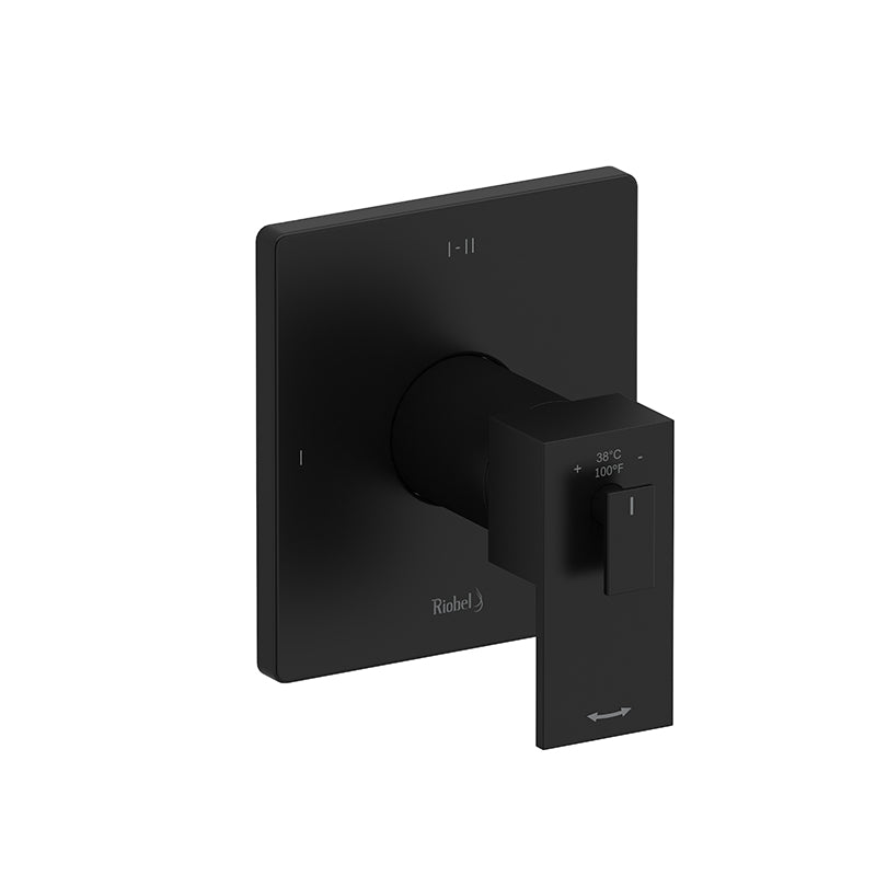 Riobel Kubik TUS23 2-way Type T/P (thermostatic/pressure balance) coaxial valve trim (Without Rough-in)