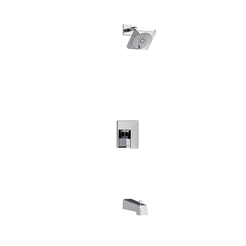 Riobel Kubik US73 Type P (pressure balance) tub and shower
