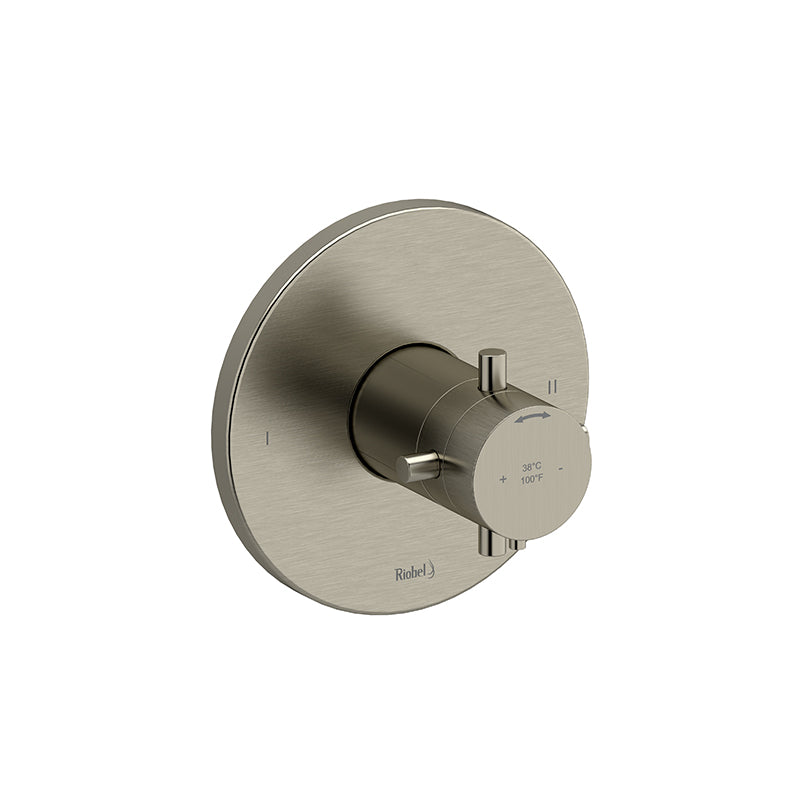 Riobel Riu TRUTM44 2-way no share Type TP thermostaticpressure balance coaxial valve trim (Without Rough-in)