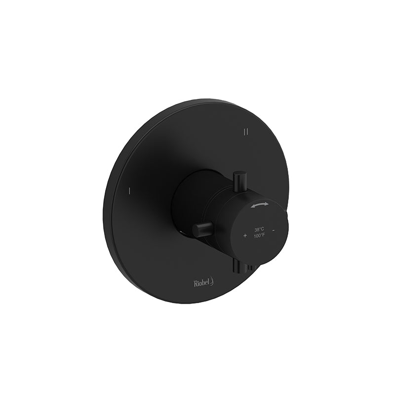 Riobel Riu TRUTM45 3-way Type TP thermostaticpressure balance coaxial valve trim (Without Rough-in)