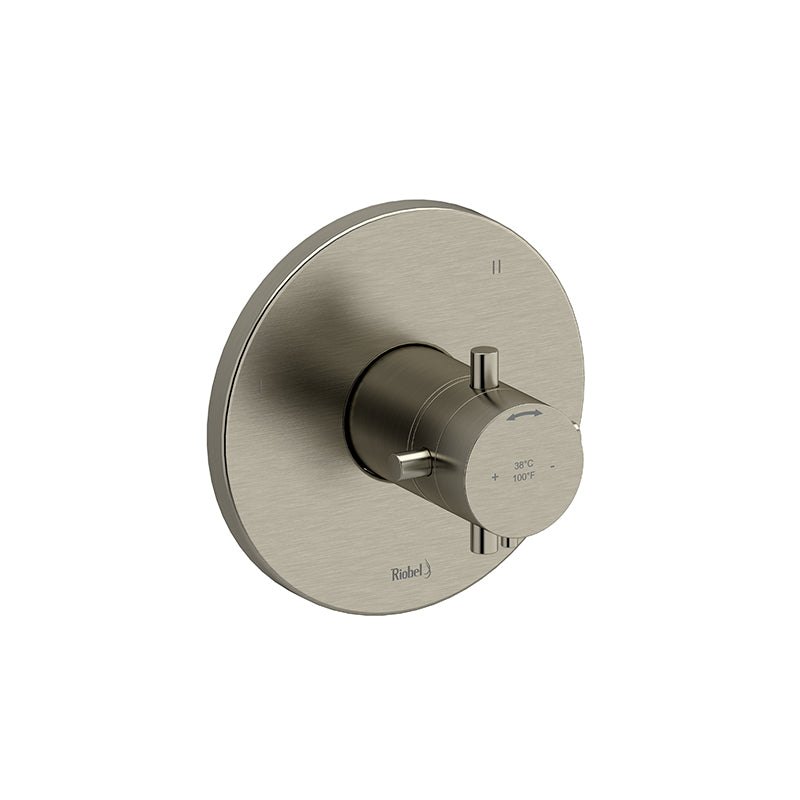 Riobel Riu TRUTM45 3-way Type TP thermostaticpressure balance coaxial valve trim (Without Rough-in)