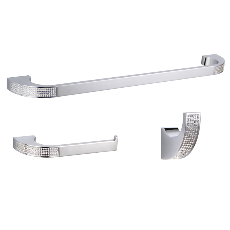 Virta Diana 3-Piece Bathroom Hardware Set