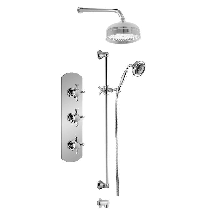 AQUADESIGN DISEGNO™ QUEEN SHOWER SYSTEM  3711QX