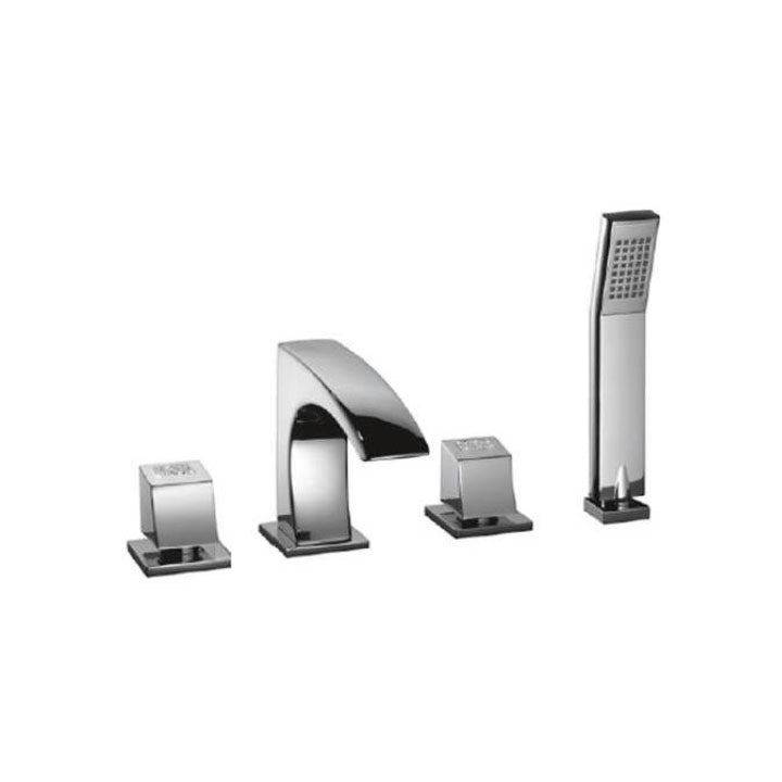 AQUADESIGN MAIER SKIP DIAMOND FOUR PIECE DECK MOUNT  59714