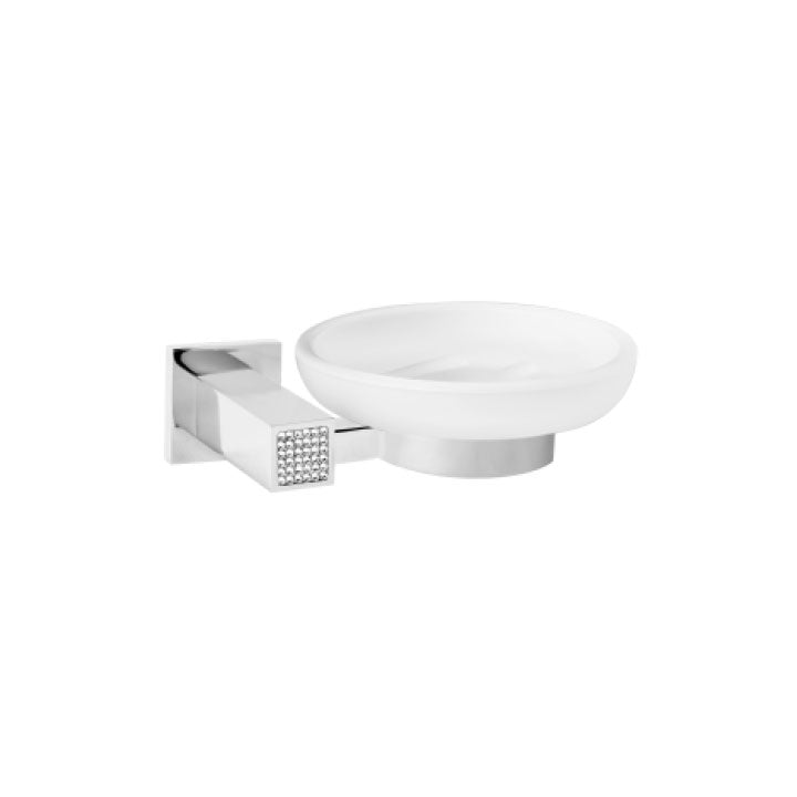 AQUADESIGN MAIER SKIP DIAMOND SOAP DISH  14007