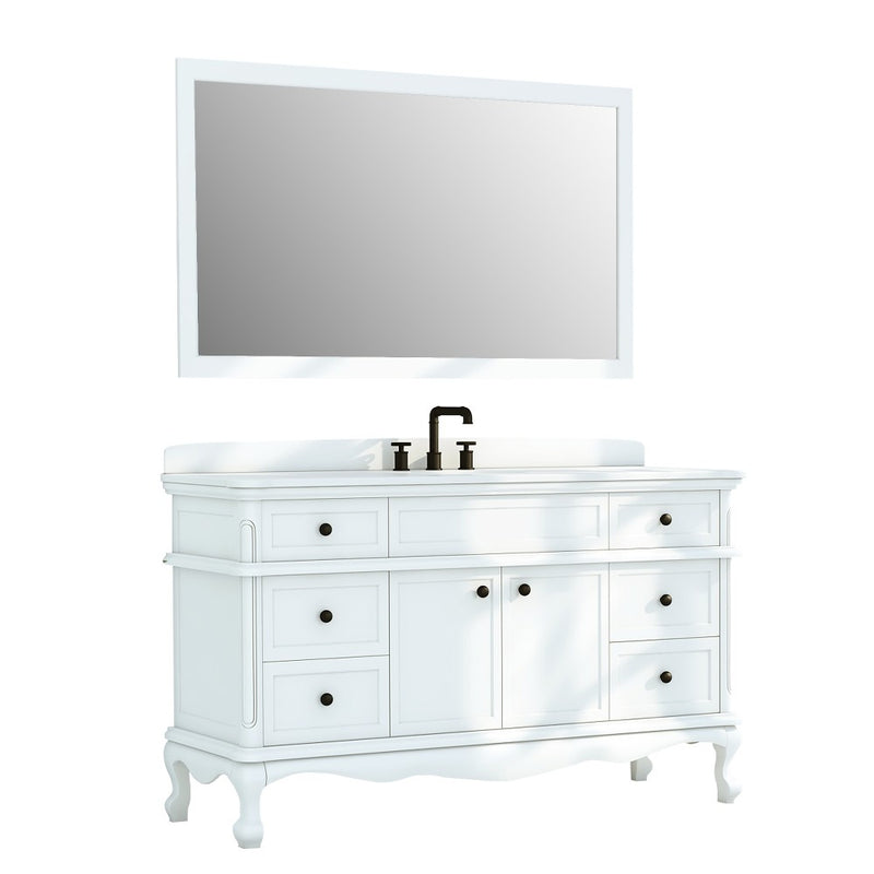 Virta 60 Inch Madera Floor Mount Single Sink Vanity