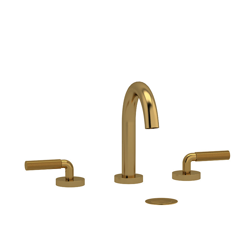 Riobel RIU Knurled RU08LKN 8" lavatory faucet