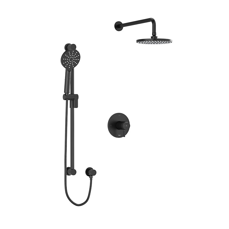Riobel Riu 2-Way Shower System Trim with Hand Shower and Shower Head TKIT323RUTMKN