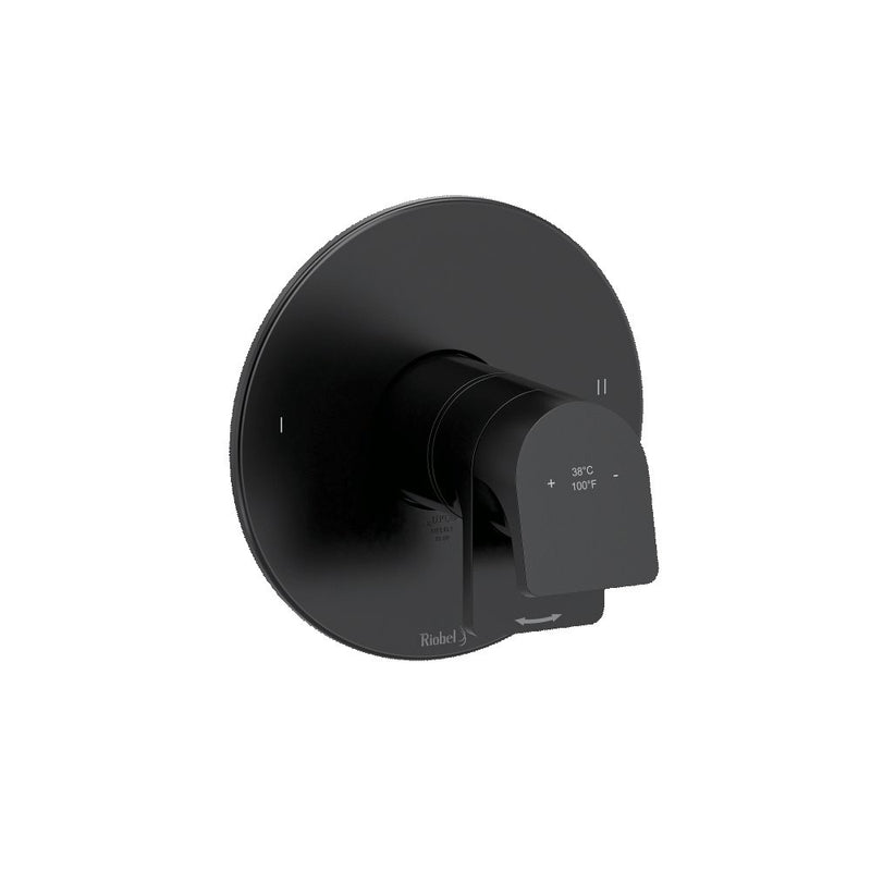 Riobel Ode TOD44 2-way no share Type T/P (thermostatic/pressure balance) coaxial valve trim (Without Rough-in)