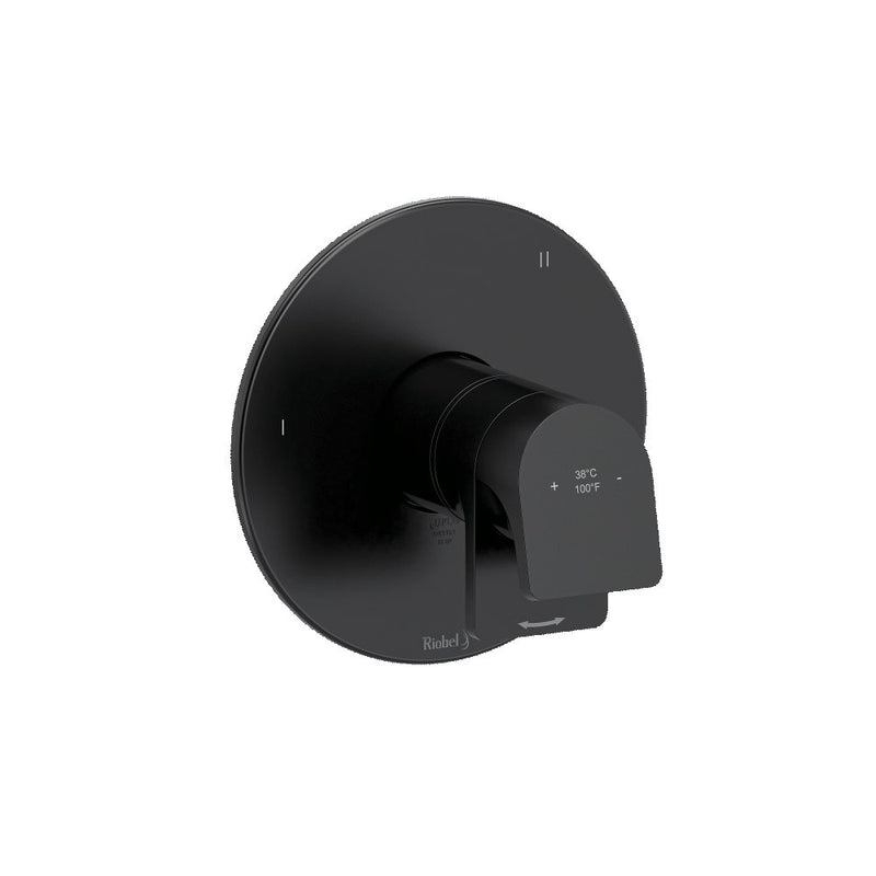 Riobel Ode TOD47 3-way no share Type T/P (thermostatic/pressure balance) coaxial valve trim (Without Rough-in)