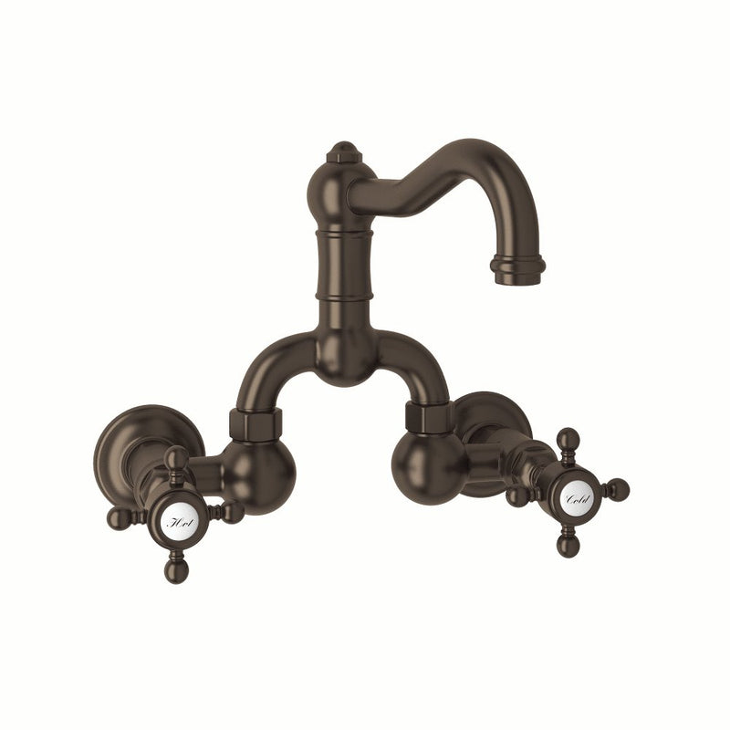 ROHL Acqui® Wall Mount Bridge Lavatory Faucet