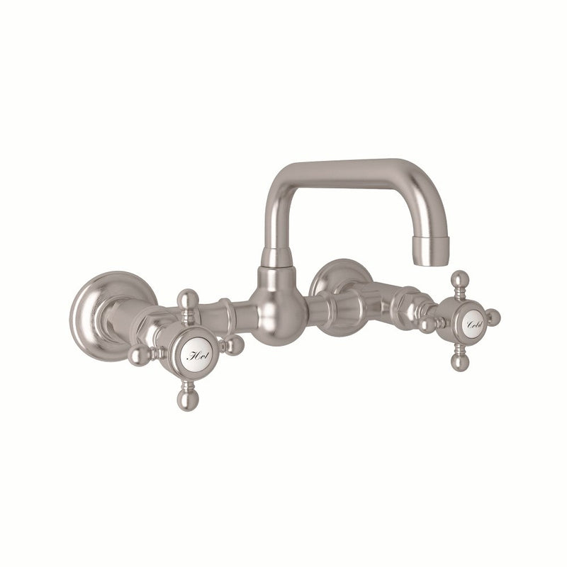 ROHL Acqui® Wall Mount Bridge Lavatory Faucet