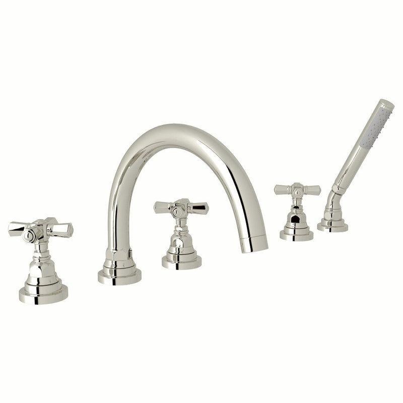 ROHL San Giovanni™ 5-Hole Deck Mount Tub Filler