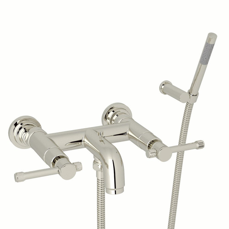 ROHL Campo™ Wall Mount Exposed Tub Filler With Handshower