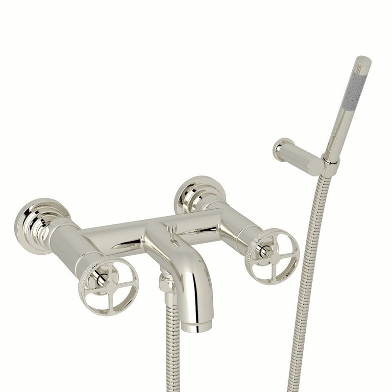 ROHL Campo™ Wall Mount Exposed Tub Filler With Handshower