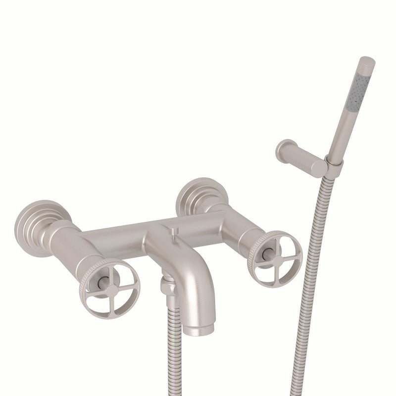 ROHL Campo™ Wall Mount Exposed Tub Filler With Handshower