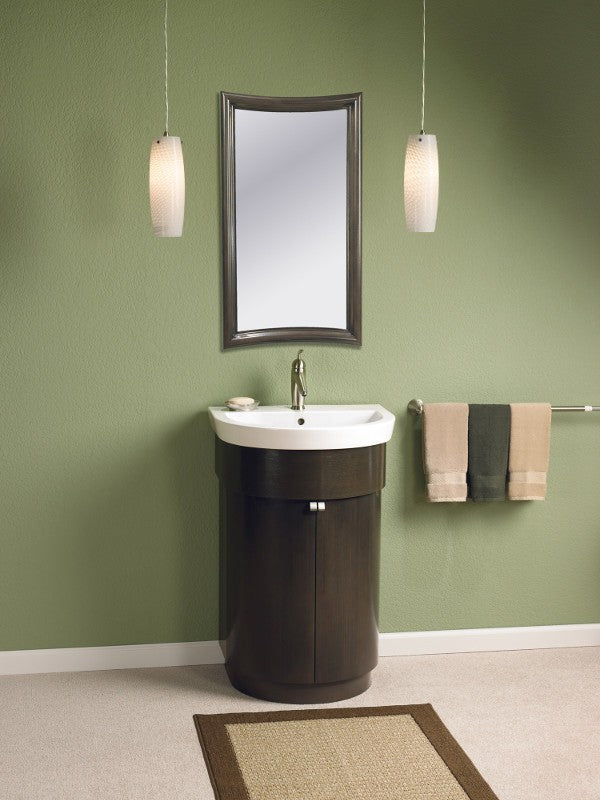 Fairmont Designs 158-V24 Boulevard 24 Curved Vanity and Sink Set