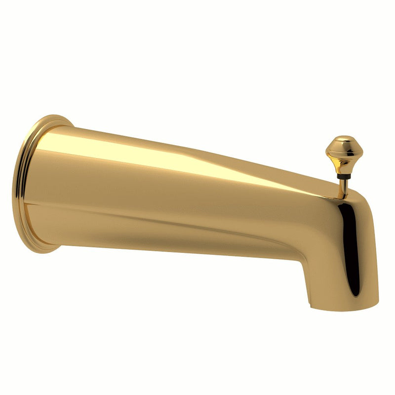 ROHL Wall Mount Tub Spout With Integrated Diverter