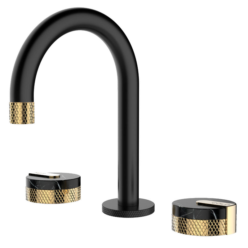 Empyrean GK08 Golden Night  8" Widespread Lavatory Faucet with Marble