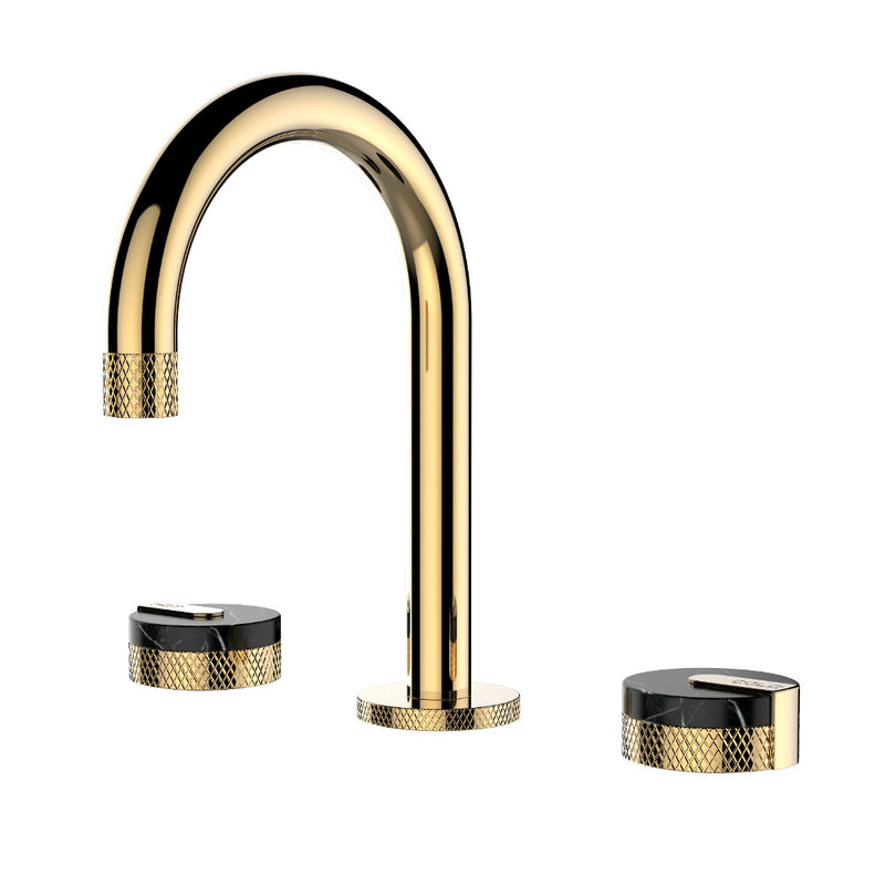 Empyrean GK08 Golden Night  8" Widespread Lavatory Faucet with Marble