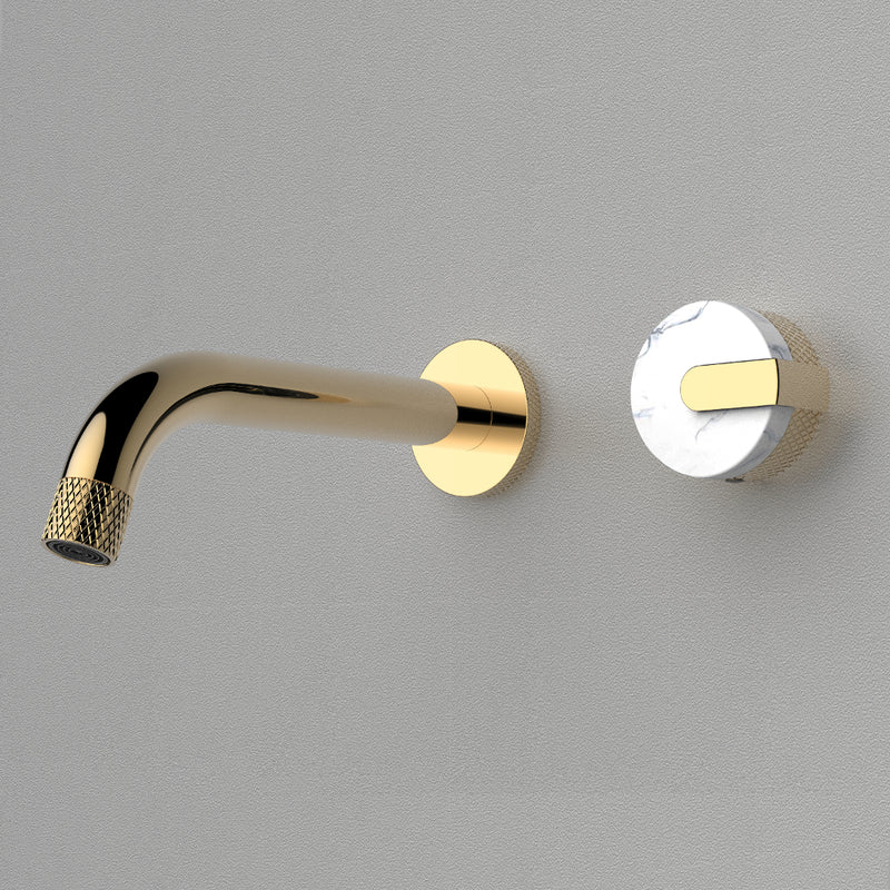Empyrean GK03 Golden Night  Wall Mount Lavatory Faucet with Marble