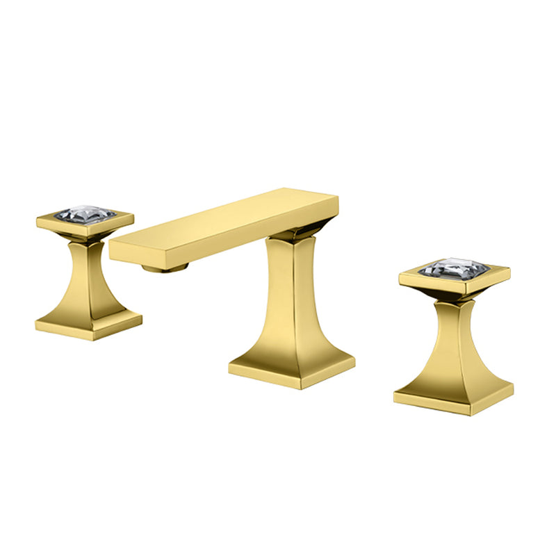 Empyrean MANCR08 Mansory 8" Widespread Lavatory Faucet with Crystal