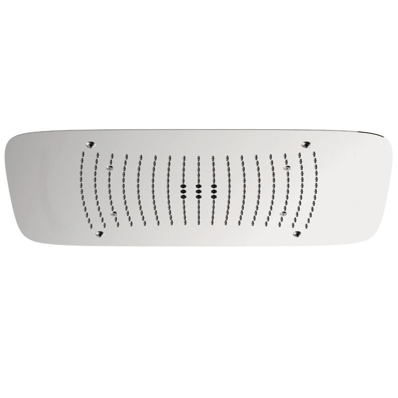 Empyrean FM2716-3 27" 3-Function Flush Mount Stainless Steel Square Shower Head