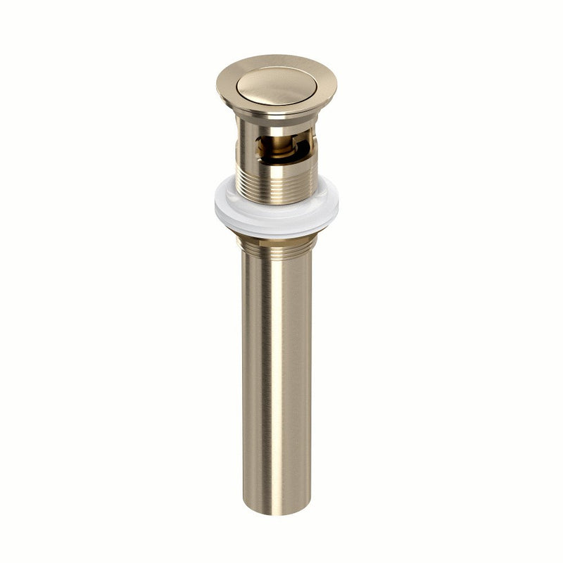 ROHL Push Drain With Overflow
