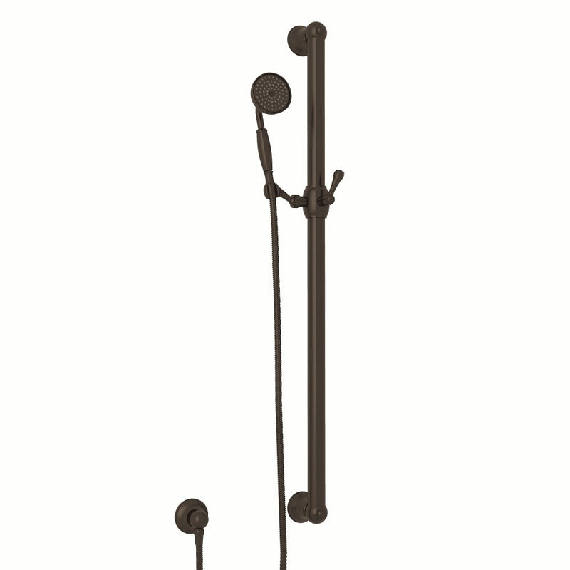 ROHL Handshower Set With 39" Grab Bar and Single Function Handshower