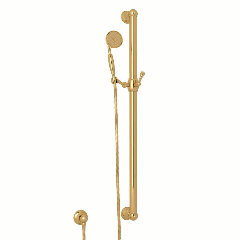 ROHL Handshower Set With 39" Grab Bar and Single Function Handshower