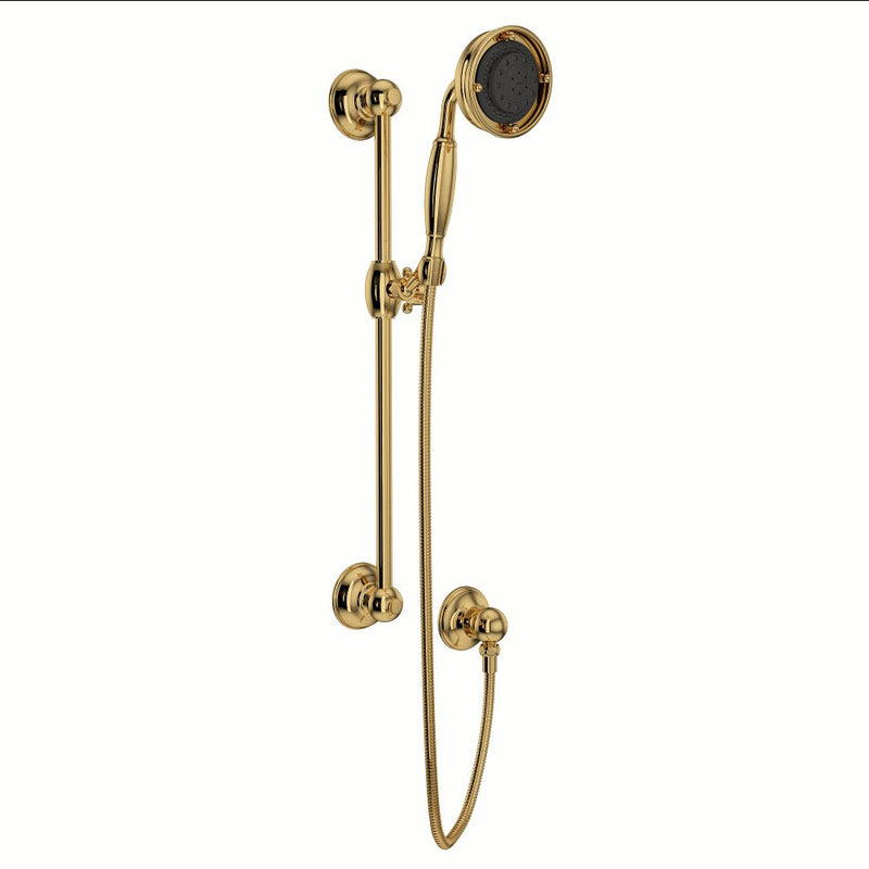 ROHL Handshower Set With 22" Slide Bar and 3-Function Handshower