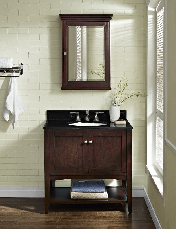 Fairmont Designs 1513-VH Shaker Americana Vanity - Open Shelf
