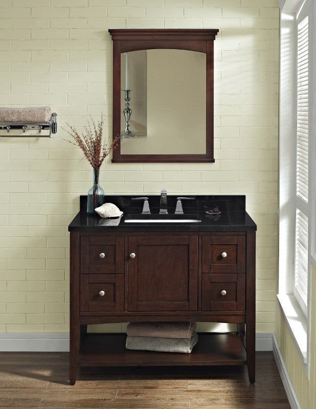 Fairmont Designs 1513-VH Shaker Americana Vanity - Open Shelf