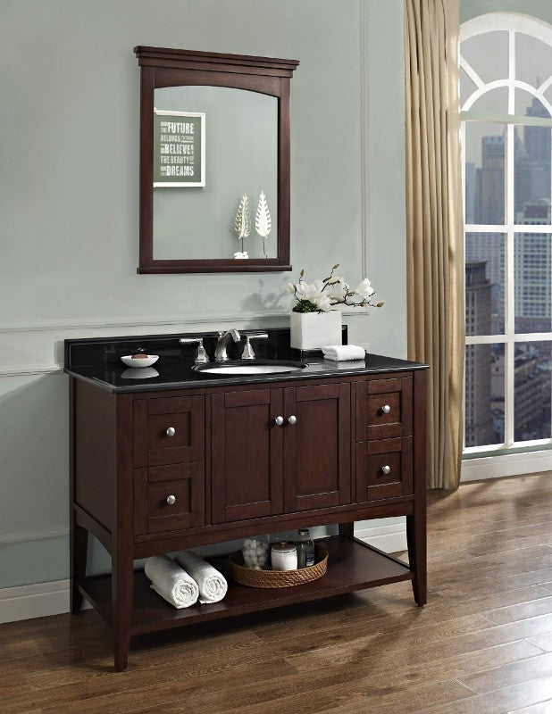 Fairmont Designs 1513-VH Shaker Americana Vanity - Open Shelf
