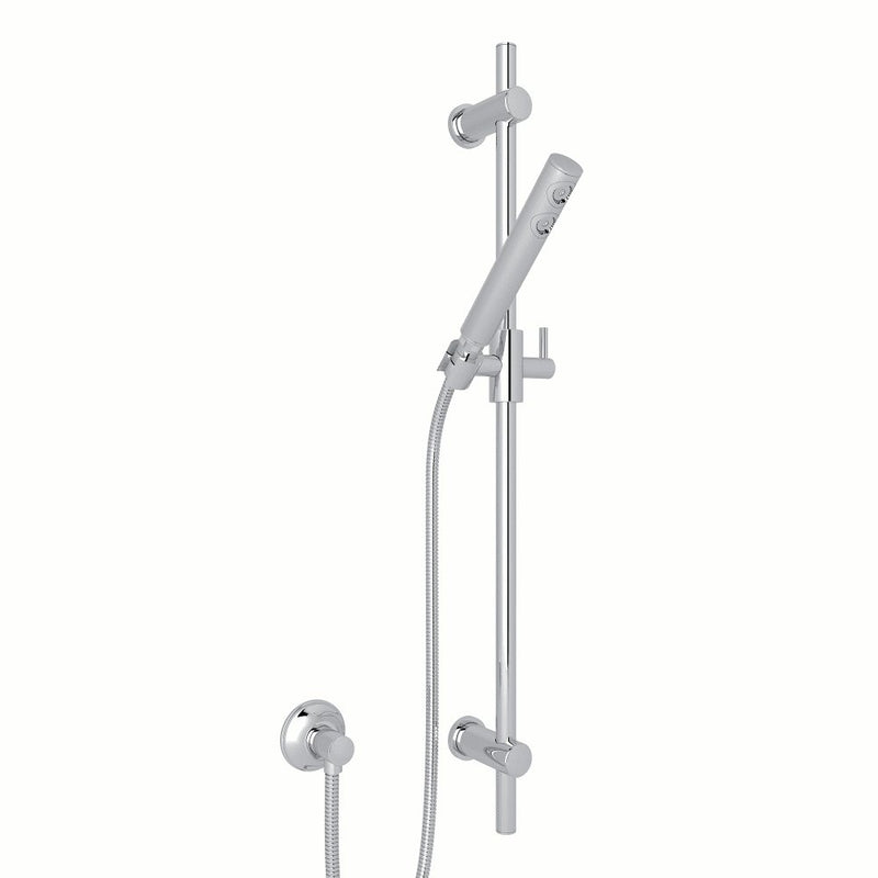 ROHL Handshower Set With 30" Slide Bar and Single Function Handshower