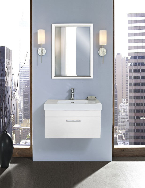 Fairmont Designs 177-WV Metropolitan Wall Mount Vanity and Sink Set