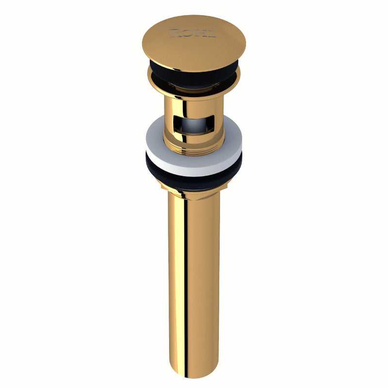 ROHL Push Drain With Overflow