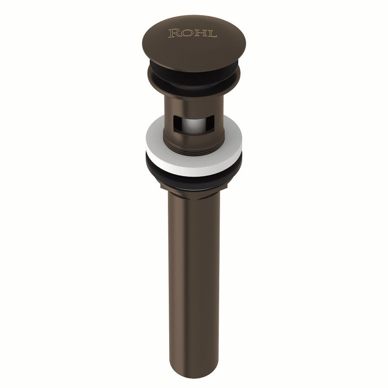 ROHL Push Drain With Overflow