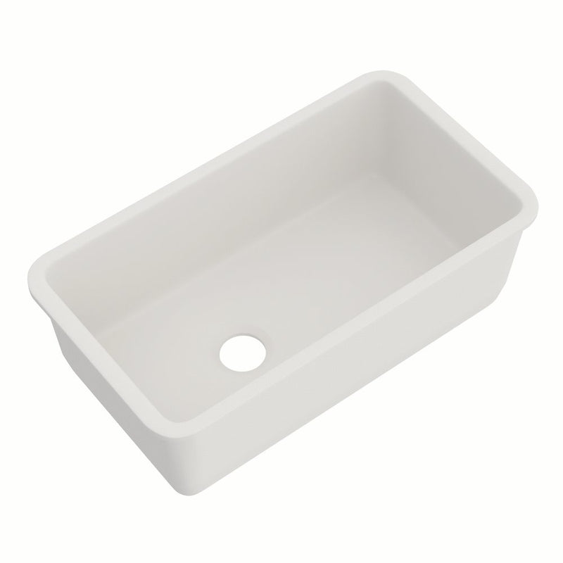 ROHL Allia™ 34" Fireclay Single Bowl Undermount Kitchen Sink