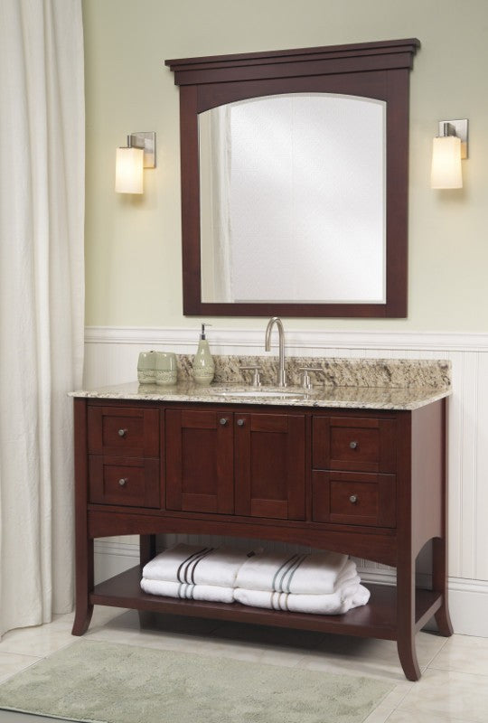 Fairmont Designs 125-VH Shaker Open Shelf Vanity