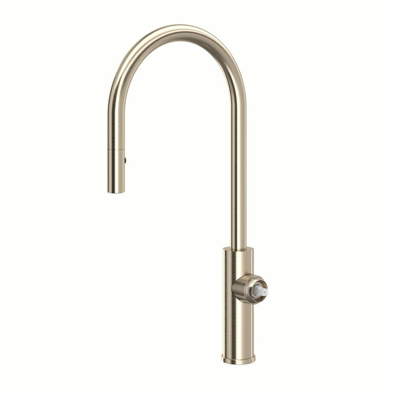 ROHL Eclissi™ Pull-Down Kitchen Faucet with C-Spout - Less Handle