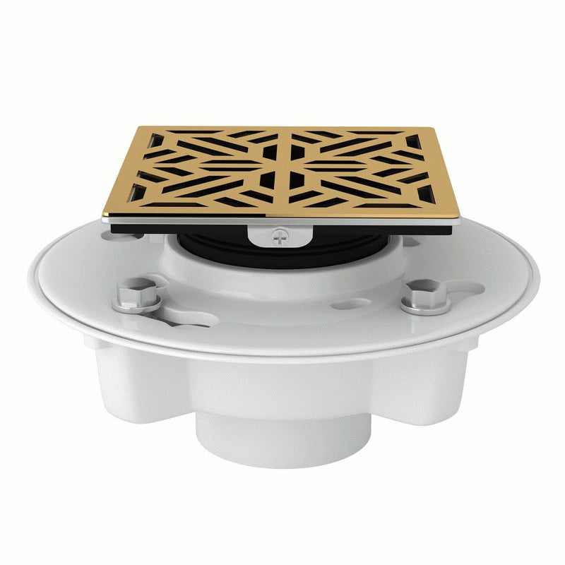 ROHL PVC 2" X 3" Drain Kit With 3144 Mosaic Decorative Cover