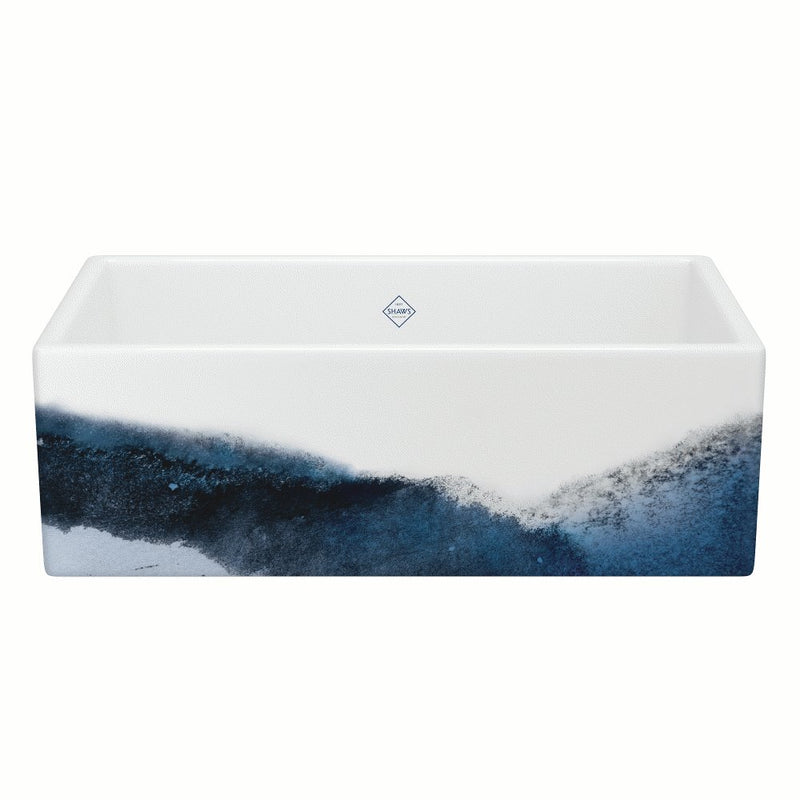 Shaws  MS3318 33" Shaker Single Bowl Apron Front Fireclay Kitchen Sink