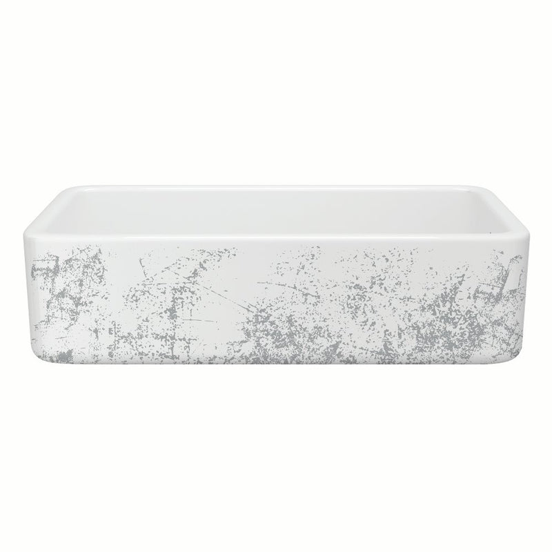 Shaws RC3618 36" Lancaster Single Bowl Farmhouse Apron Front Fireclay Kitchen Sink
