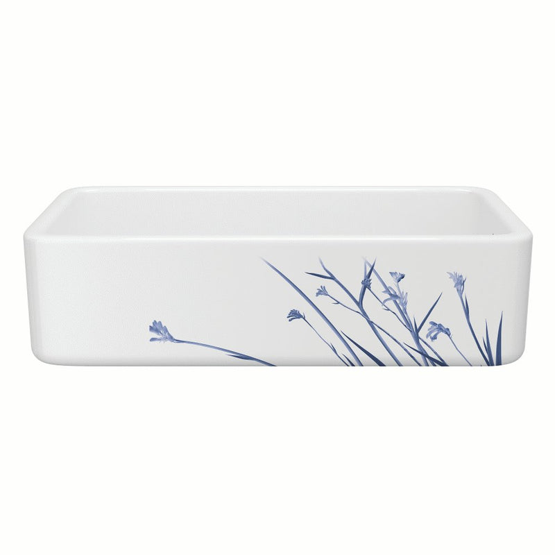 Shaws RC3618 36" Lancaster Single Bowl Farmhouse Apron Front Fireclay Kitchen Sink
