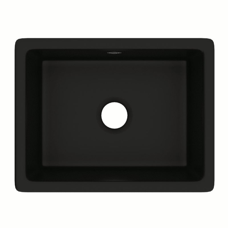 Shaws UM2318 23" Shaker Single Bowl Inset Or Undermount Fireclay Secondary Kitchen Or Laundry Sink