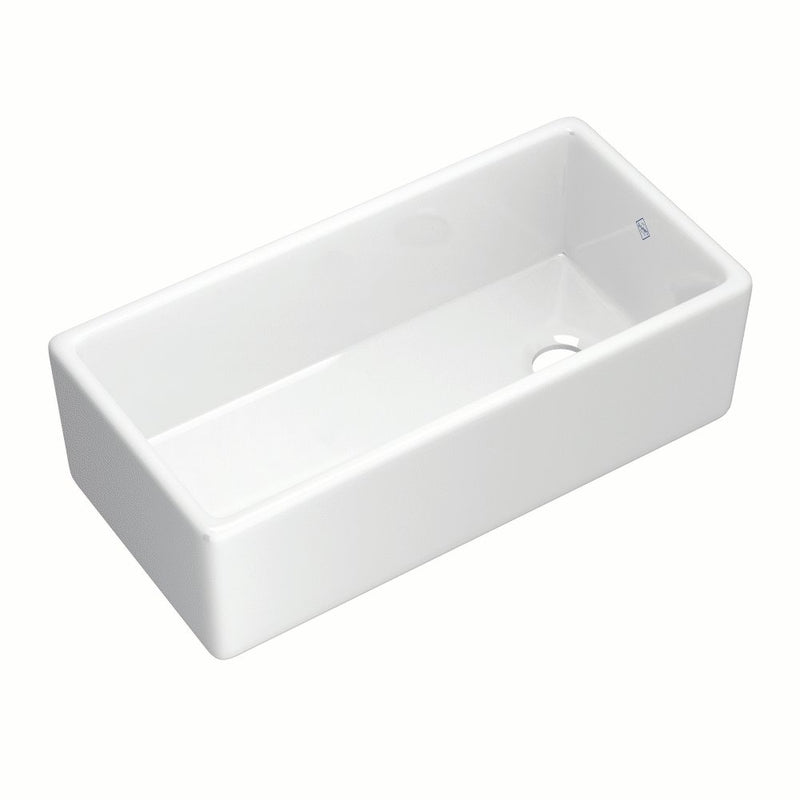 Shaws Shaker MS3618 36" Shaker Single Bowl Apron Front Fireclay Kitchen Sink