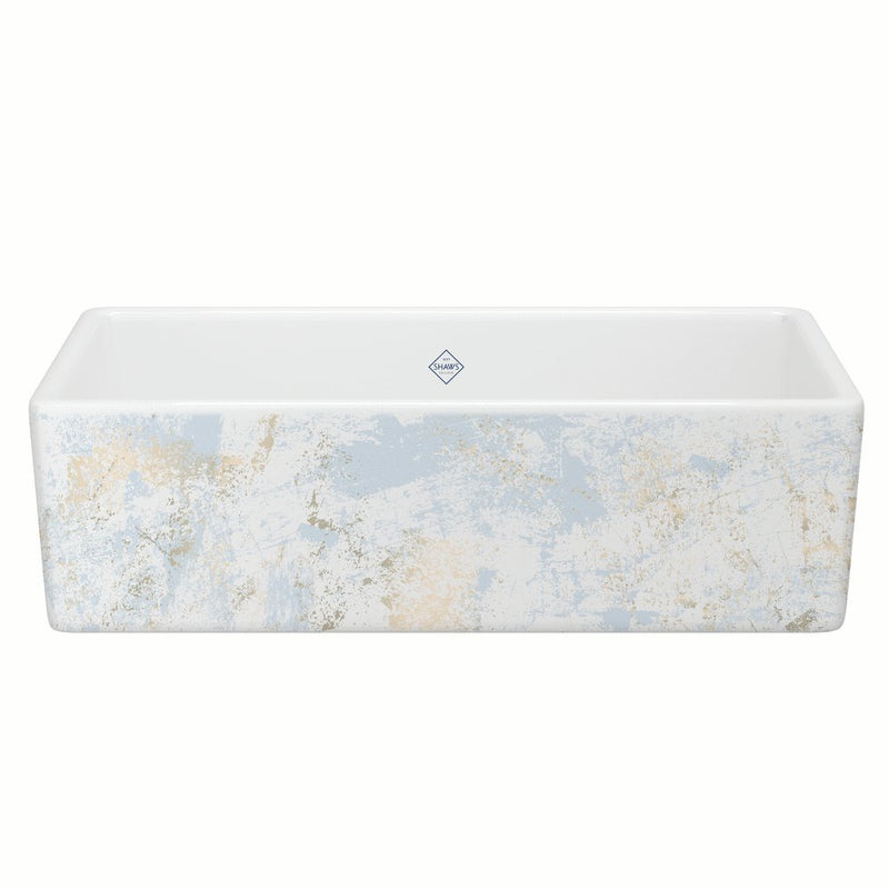 Shaws Shaker MS3618 36" Shaker Single Bowl Apron Front Fireclay Kitchen Sink