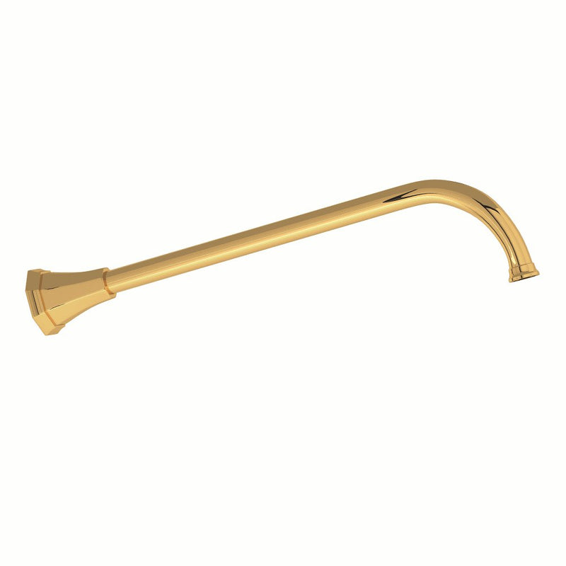 Perrin & Rowe Deco 15" Reach Wall Mount Shower Arm