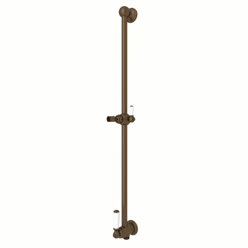 Perrin & Rowe Edwardian 25" Slide Bar With Integrated Volume Control And Outlet